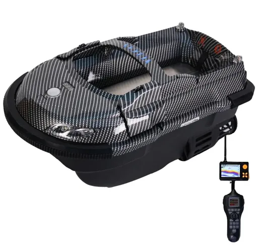 Boatman zavážecí lodička vulcan s echolotem carbon