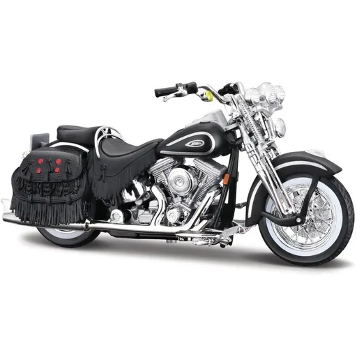 Maisto HD - Motocykl - 1999 FLSTS Heritage Softail® Springer™, matně černá, 1 : 18