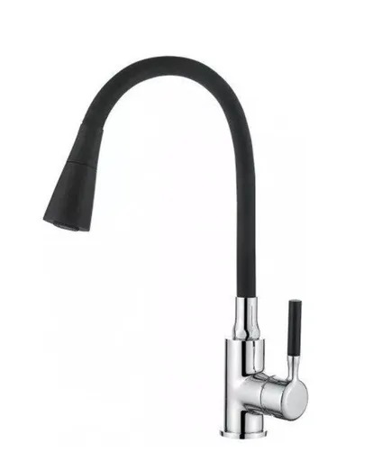 INVENA Dřezová baterie HULA, černá BZ-85-L04-L