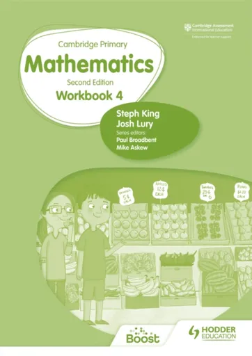 Cambridge Primary Mathematics Workbook 4 Second Edition - Josh Lury, Steph King