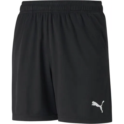 Puma TEAMRISE TRAINING SHORTS Chlapecké fotbalové kraťasy, černá, velikost