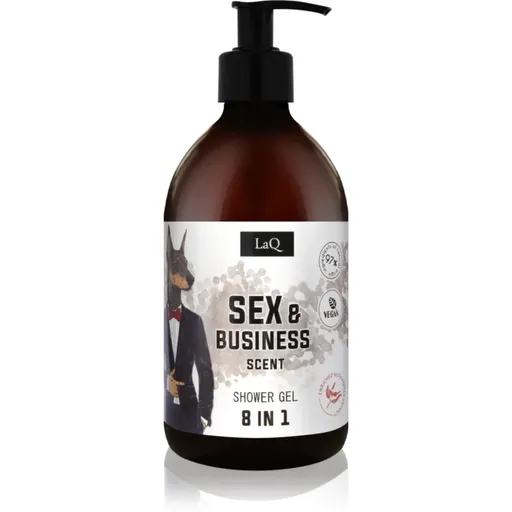 LaQ Doberman svěží sprchový gel 8 v 1 500 ml