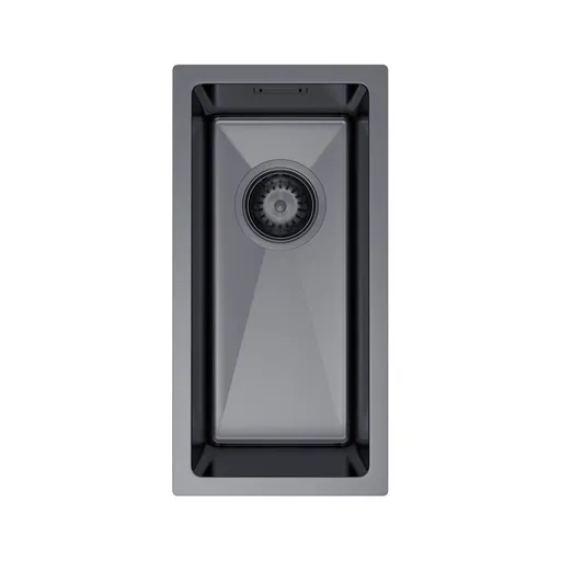 Malý grafitový kuchyňský dřez s PVD povrchovou úpravou 22 x 44 cm, Velazo VELAZ2244B