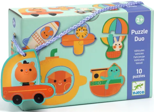 Puzzle Duo Dopravní prostředky