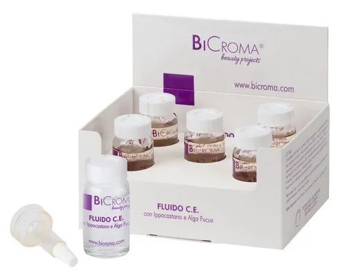 BiCroma Bio-sérum s kaštanem koňským a řasou fucus 5 x 10 ml