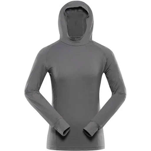 ALPINE PRO IZARA Dámská sportovní mikina, šedá, velikost