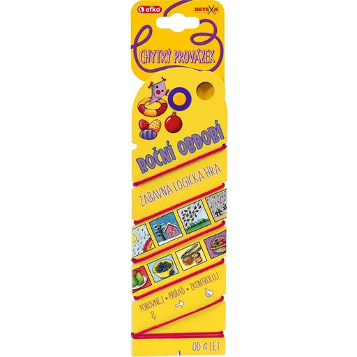 Efko Chytrý provázek Roční období výuková hra