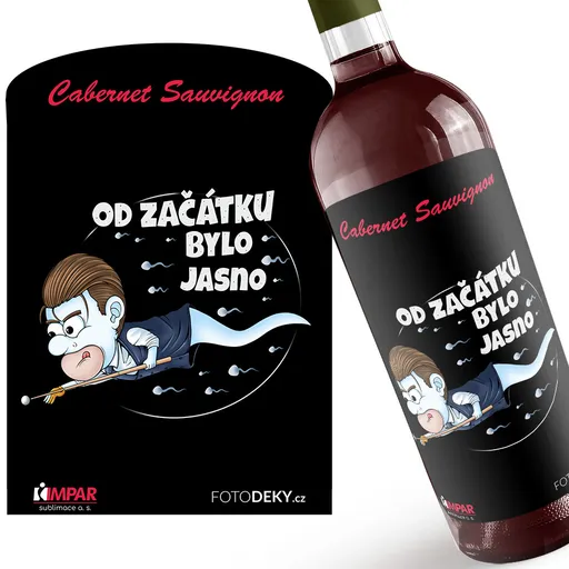 Víno Kulečníková spermie (Druh Vína: Červené víno)