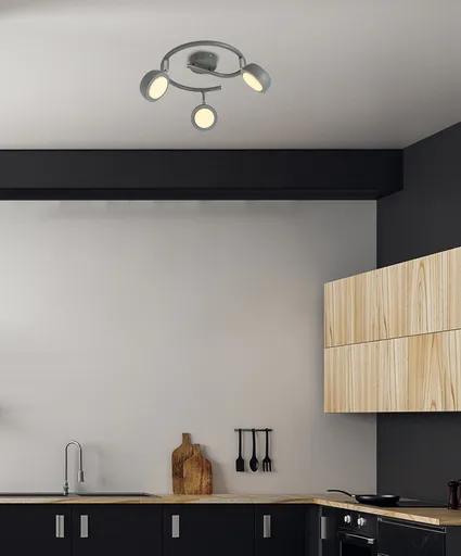 Spirálová LED stropní lampa