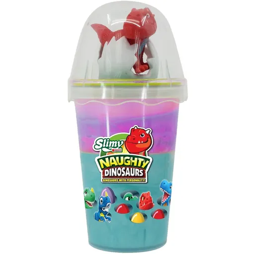 Epee Slimy s dinosaurem modro - fialový sliz