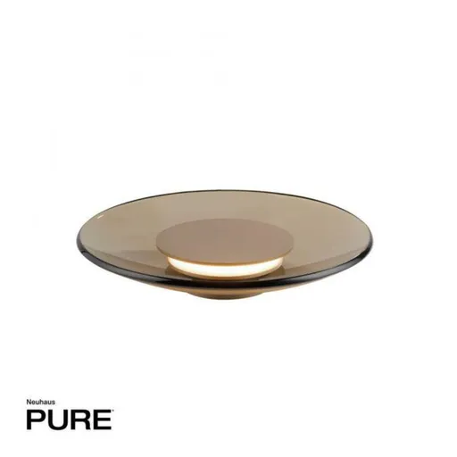PAUL NEUHAUS Stolní lampa PURE Moon LED 10W 2700K bronz / tmavý amber 4594-97