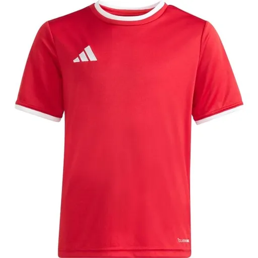 adidas ENTRADA 26 JERSEY Y Dětské sportovní triko, červená, velikost