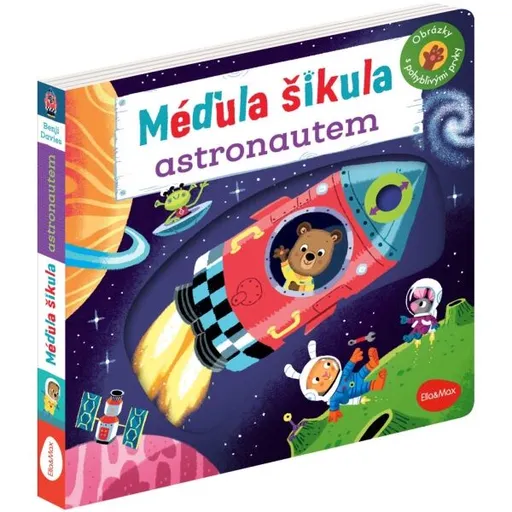 ELLA & MAX MÉĎULA ŠIKULA ASTRONAUTEM Obrázky s pohyblivými prvky, mix, velikost