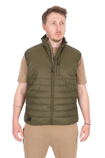 Fox vesta olive quilted 100 gilet - xl