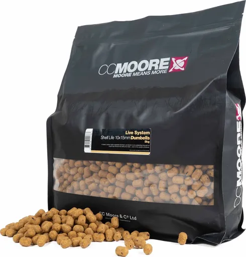 Cc moore boilies live system dumbells - 5 kg 15x18 mm