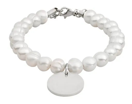 Troli Půvabný perlový náramek s přívěskem VBD403S