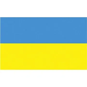 Vlajka 90x150cm Ukrajina (8712364624618)