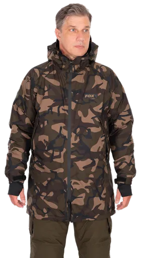 Fox bunda camo sherpa tec 3/4 jacket limited - l