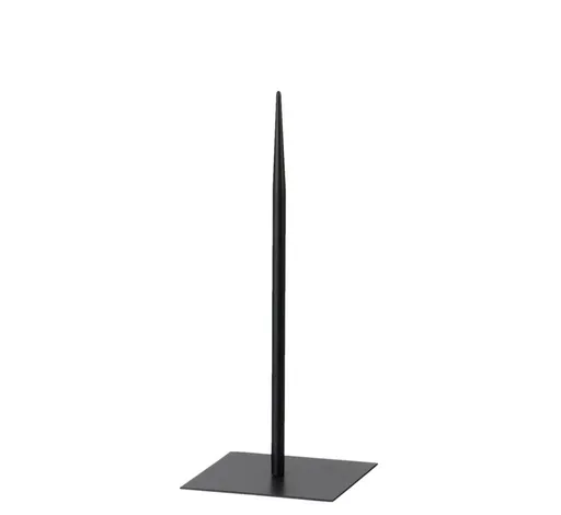 Černý kovový stojan na toaletní papír S - 14*14*34 cm J-Line by Jolipa