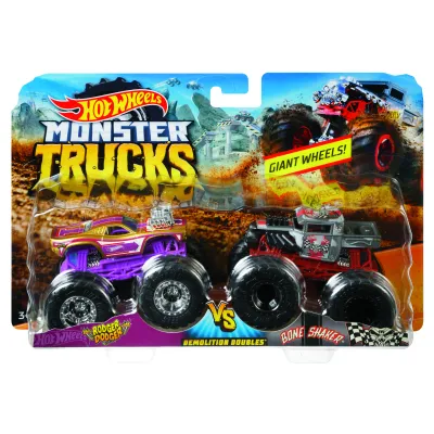 Hot Wheels Monster trucks demoliční duo - Sneakerhead VS. Sneakerhead