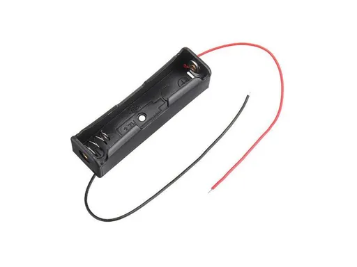 Pouzdro baterie, článku 18650 s vývody