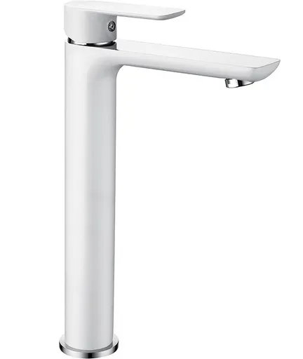 MEXEN Alfa umyvadlová baterie vysoká, bílá/chrom 745710-02