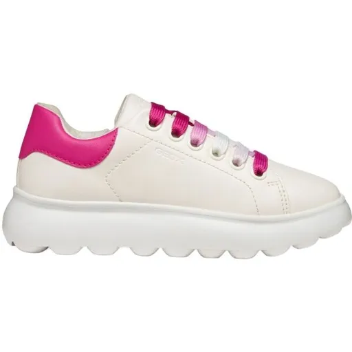 Geox J PUFFYPOP Dívčí tenisky, bílá, velikost