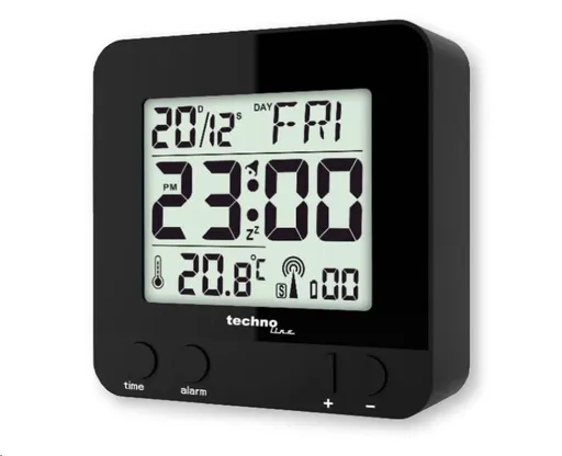 TechnoLine WT 235BK digitální budík, černá