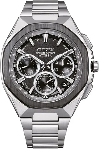 Citizen Attesa Spaceship Satellite Wave GPS CC4104-53E