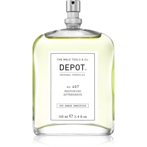 DEPOT 400 SHAVE SPECIFICS NO. 407 RESTORING AFTERSHAVE osvěžující voda po holení 100 ml