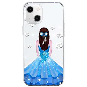 TopQ iPhone 13 silikon Blue Princess 64658 (Sun-64658)