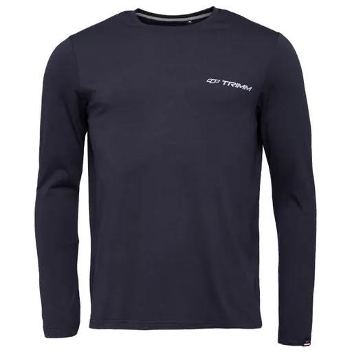 TRIMM BRAVE Pánské tričko s dlouhým rukávem, tmavě modrá, velikost XXXL