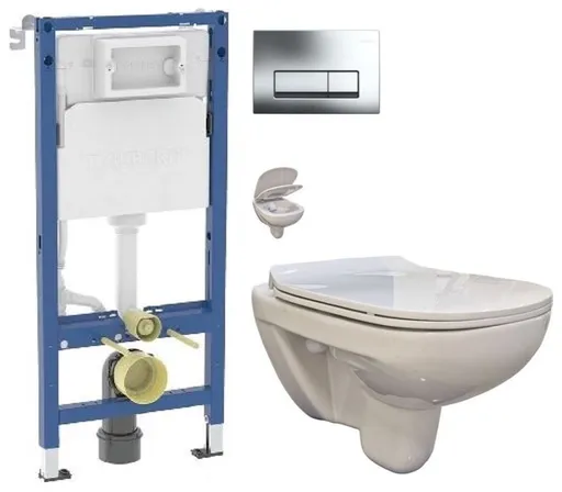 GEBERIT DuofixBasic s tlačítkem DELTA51 458.103.00.2 51CR EG1