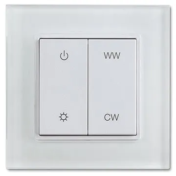 McLED RF nástěnný ovladač - CCT, 1 zóna (ML-910.621.22.0)