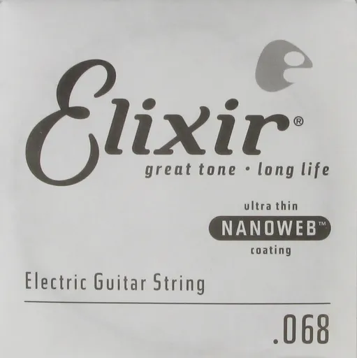 Elixir Nanoweb Electric Single .068"