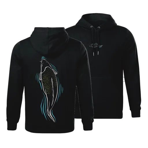 Giants Fishing Rybářská Mikina pánská černá Kapr u hladiny - vel. 3XL,Giants Fishing Rybářská Mikina pánská černá Kapr u hladiny - vel. 3XL