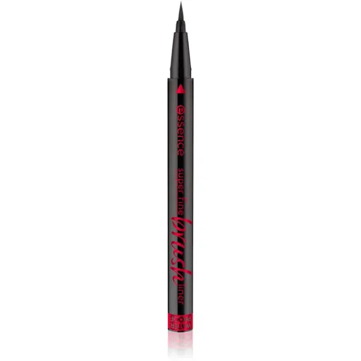 essence Super Fine Brush Liner linka na oči ve fixu odstín Black 0,7 g