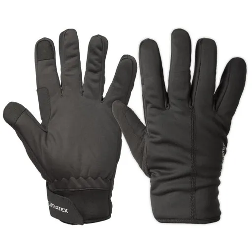 Klimatex ANDUIN Unisex softshellové rukavice, černá, velikost