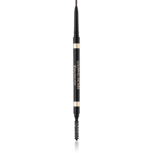 Max Factor Brow Shaper automatická tužka na obočí s kartáčkem odstín 20 Brown 1 g