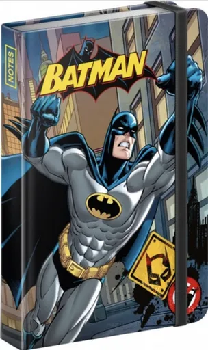 Notes Batman - Power, linkovaný, 11 × 16 cm
