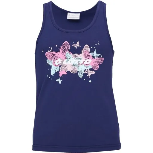 Lotto MEADIE Dívčí tílko, tmavě modrá, velikost 164-170