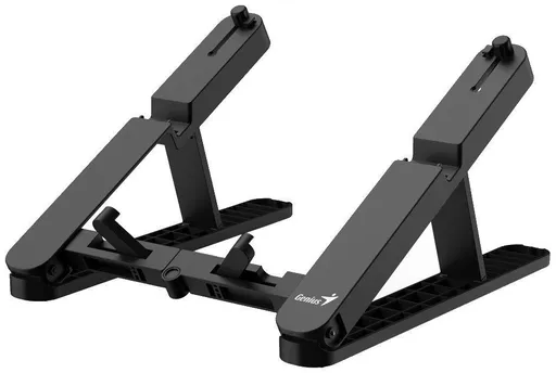Genius G-Stand M200, Podstavec, pro notebook/tablet/telefon 10–17", nastavitelný, skládací, nosnost 10kg, černý