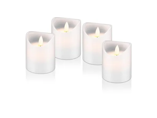 Vosková LED svíčka GOOBAY 74365 sada 4ks