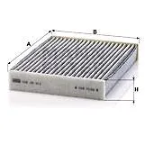 MANN-FILTER CUK25012 pro vozy DACIA;NISSAN;RENAULT (CUK25012)