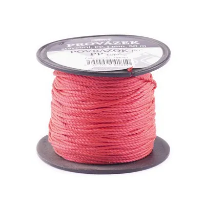 Provázek stavební LOBSTER 104181 1mmx50m červený