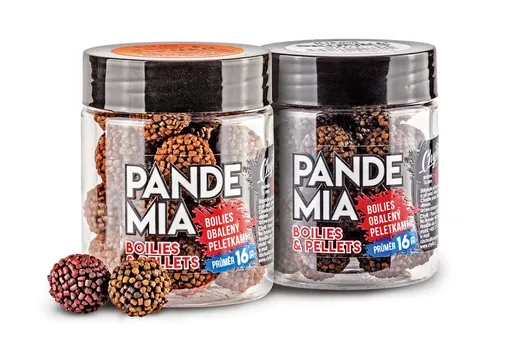 Chytil Boilies Pandemia 16mm 100g - Chiméra Red-Oliheň/Pepř,Chytil Boilies Pandemia 16mm 100g - Chiméra Red-Oliheň/Pepř