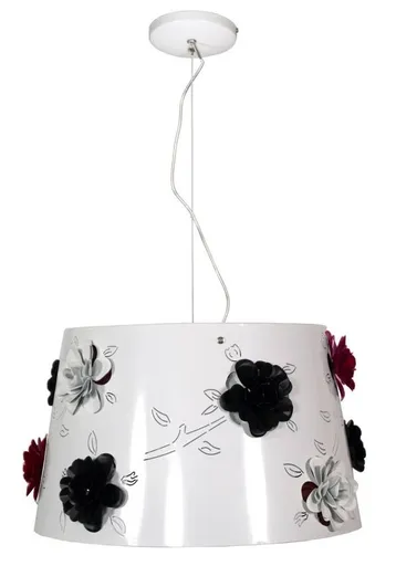 Závěsná stropní lampa 1x60W E27 Rosa