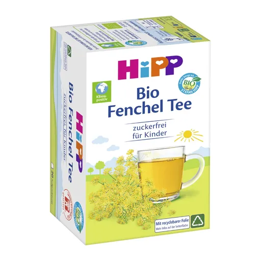 Hipp BIO Fenyklový čaj nálevové sáčky 20x1,5 g