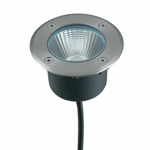 FANEUROPE FAN EUROPE Pochozí venkovní svítidlo LED WALK nikl INOX 8 W 930 lm 3000 K IP67 11x7,78 cm