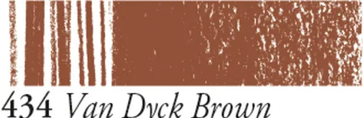Pastel v tužce Sennelier – 434 Van Dyck Brown
